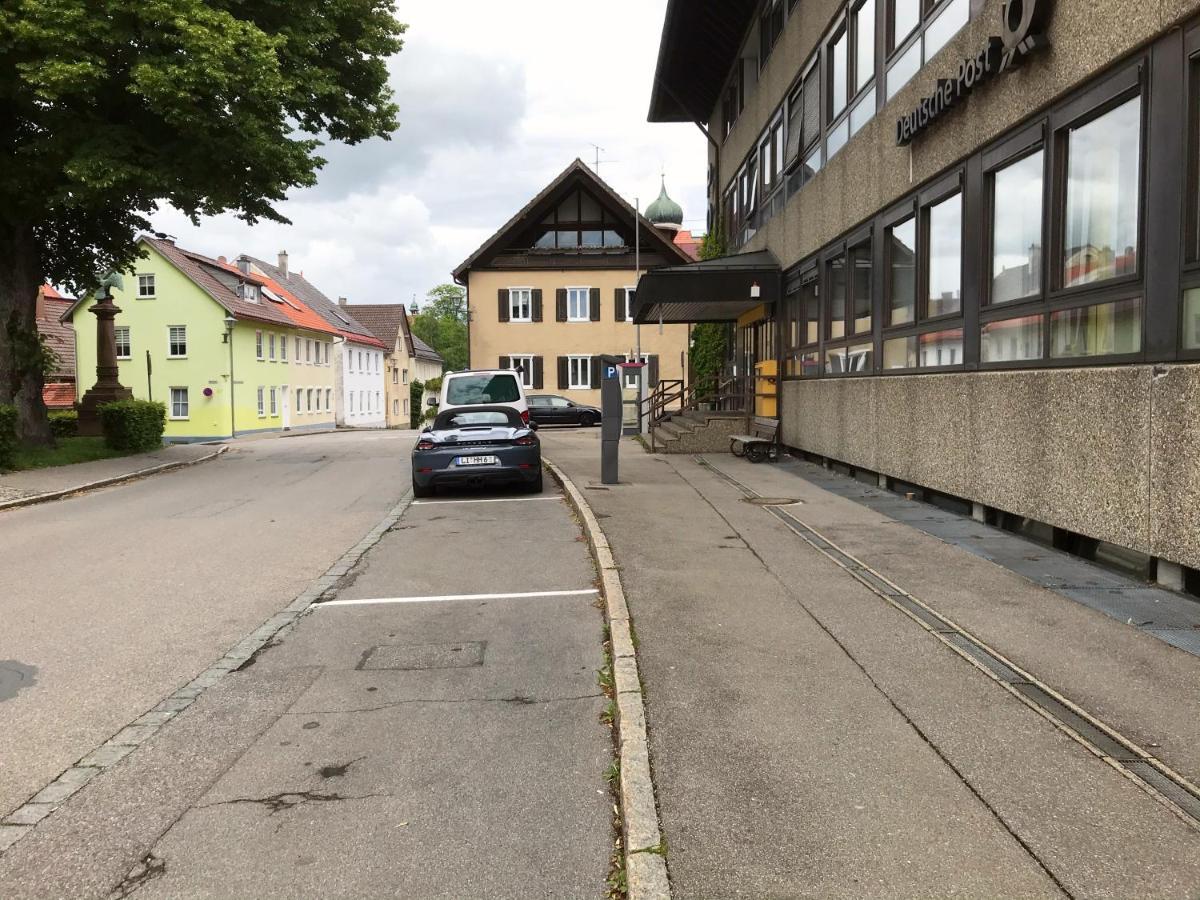 Sehr zentrales Zimmer in Isny im Allgäu Exterior foto