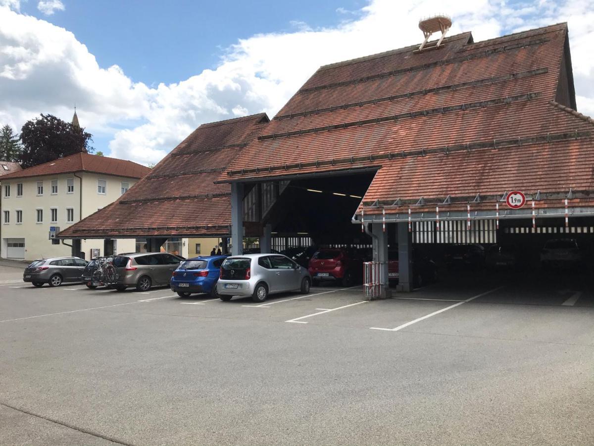 Sehr zentrales Zimmer in Isny im Allgäu Exterior foto